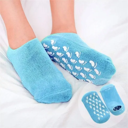 Soft Moisturizing Spa Gel Heel Sock (1 Pair)